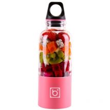 Ensoleille - Mélangeur de fruits, 500Ml usb Rechargeable Juicer Cup Personal Portable Mini Mixer Blender Portable Légumes Fruit Juice Maker Outil