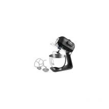 Suinga - Mélangeur électrique Delicy, 5 vitesses, panneau de commande manuel, acier inoxydable, 1000 w, 5 l, 5 litres, noir