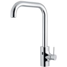 Mélangeur électronique de cuisine avec by-pass manuel à batterie, cartouche progressive Série LK01 Idral I55D0-02000 Chromé - Laiton