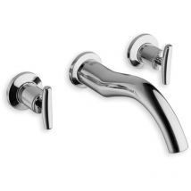 Cristina Ondyna - Mélangeur mural lavabo complet seltz