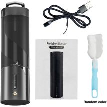 Decdeal - Mélangeur portable pour shakes et smoothies Capacité de 16 oz Mélangeur de taille personnelle haute puissance 15 w avec charge magnétique