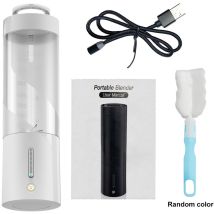 Decdeal - Mélangeur portable pour shakes et smoothies Capacité de 16 oz Mélangeur de taille personnelle haute puissance 15 w avec charge magnétique