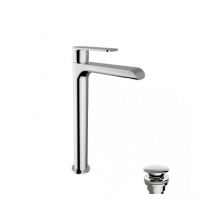 WTS - Mélangeur pour lavabo haut en laiton chromé - Teorema xs