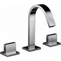 Paffoni - Mélangeur pour lavabo 3-trous Level LEP052CR Chromé - Sans vidage