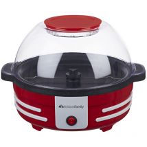 118370002 Macchina Per Popcorn Rosso, Trasparente, Bianco 850 w - Melchioni