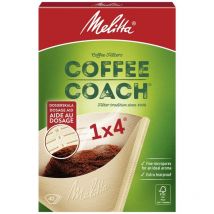 6766425 Sacchetti con Filtro, Colore: Marrone, 40 Pezzi, Carta - Melitta