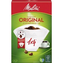 Filtertüten Original weiß 1x4, 80 Stück Küchenutensilien - Melitta