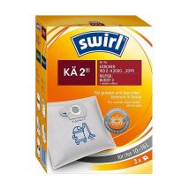 Kä 2 Beutel für Nass- und Trockensauger (3 Stück, kompatibel mit Kärcher wd 2, Nilfisk Buddy ii und Anderen, reißfestes Vliesmaterial, 3-lagig)