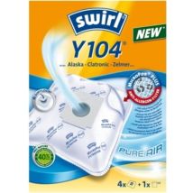 Sac pour aspirateur – 4 pièces – Marque compatible sac aspirateur, Litrage, Type d'aspirateur, Matières – Swirl