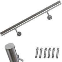 Ringhiera per scale corrimano in acciaio inox 120cm corrimano a parete corrimano balaustra corrimano - Melko