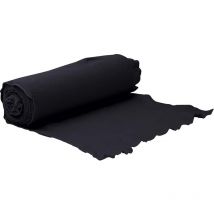 Membrane géotextile noir 1 x 10 m fibre de polyester Vidaxl