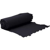 Membrane géotextile noir 1 x 10 m fibre de polyester Vidaxl