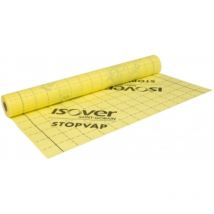 Isover - Membrana barrera de vapor stopvap - 1,5m x 40m - Rollo de 60m² - Francia