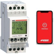 Interrupteur crépusculaire astronomique avec nfc Vemer VE344800 Mémo AST1
