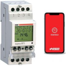 Interrupteur horaire astronomique avec Bluetooth Vemer VE767600 Mémo BT1