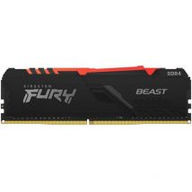 Kingston - Fury Beast 8 gb 1 x 8 gb 2666 MHz 288 Pin dimm DDR4 KF426C16BBA/8