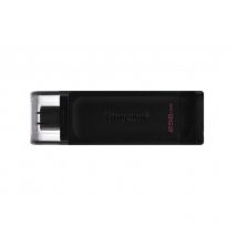 Kingston - Memoria usb 3.2 Gen 1 (3.1 Gen 1) 256 gb DT70/256GB Negr