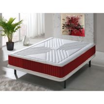 Memory Foam Matratze - 25 cm hoch - 5 cm Memory Foam - Orthopädie - 13 Komfortzonen - 140x200