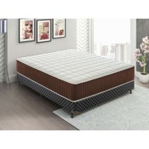 Memory Foam Matratze - 28 cm hoch - 5 cm Memory Foam - 13 Komfortzonen - 160x200