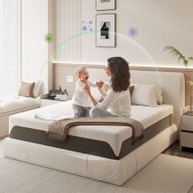 Wowttrelax - Memory Foam Matratze 160x200x20 cm - Hypoallergener und atmungsaktiver Stoff Orthopädische und selbstmodellierende Eigenschaften