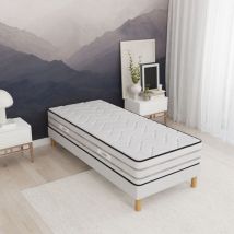 Elite Mattress - Matelas 100x200 memoryfoam Hauteur 25cm MemoryFoam