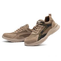 Ugreat - Men Boots Men Shoes Safety Boots Men Work Safety Shoes Anti-puncture Work Sneakers Male Indestructible Work Shoes-40