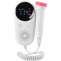 Ménage Doppler fœtal bébé moniteur cardiaque prénatal affichage LCD fœtus-compteur vocal femme enceinte produit de soin quotidien..DEBUNS