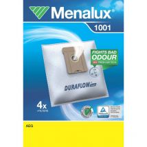 Menalux 1001 Sacchetti per aspirapolvere, confezione da 4