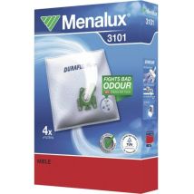 Menalux Staubsaugerbeutel 3100 – 5 Stück + Motorfilter – 24,20 x 16,70 x 5,30 cm – 0,168 kg