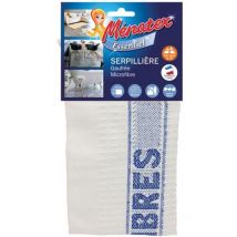 Serpillière gaufrée microfibre 45x50cm Menatex