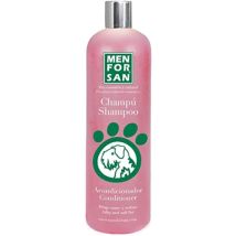 Shampoo Condizionatore 300 ml – Menforsan – Cura del pelo per cani – Formula arricchita per pellicce lunghe e ricce