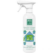 MENFORSAN Enzymatic Pet Pee Remover Pet Pee Remover Enlève les taches fraîches Décompose les résidus organiques Sans parfum Incolore 500 ml