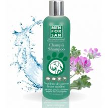Shampoing pour animaux de compagnie Menforsan Chien Répulsif d'insectes Citronnelle (300 ml)