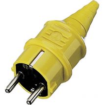 10840 Spina di sicurezza Plastica 230 v Giallo IP44 - Mennekes