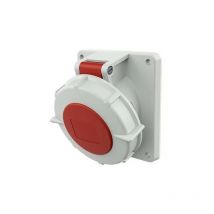 Mennekes - 1551 Receptáculo de montaje en panel 3P+N+T 32A 400V Rojo