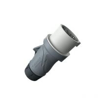 Mennekes - stecker powertop xtra r mit ergocontact, 5 p, IP54, 32 a, grau (13609)