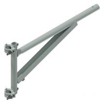 C.s.c. - mensola a bandiera per carrucola di sicurezza portata kg. 150 cm. 45X88