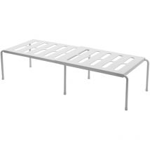 Asupermall - Scaffale per armadietto espandibile impilabile, scaffale per armadietto da cucina, organizer per riporre oggetti, organizer per