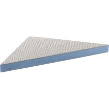 Mensola angolare da piastrellare 24 x 24 cm x 2,5 cm di spessore (fornita con kit di fissaggio)