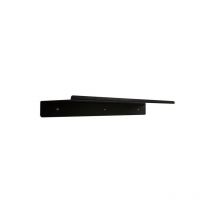 Box&beyond - Mensola Basic da 45 cm nera avvitabile