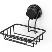 Bestlock - Portasaponetta a griglia con supporto, nero RAN9777 - Compactor