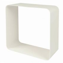 Duraline - Mensola cubo metallo bianco