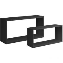 General Trade - mensola cuso set 2PZ par. nero