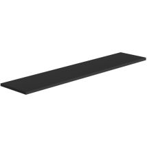 Mensola Da Parete Ripiano Moderno Scaffale A Muro Soggiorno Smart - Nero