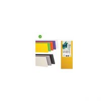 Decorlegno - Mensola color giallo 40 x 20 x 1,8 cm