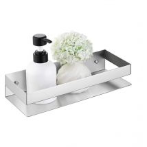 Petites Ecrevisses - Mensola Doccia a Parete Autoadesivo 40cm in Acciaio ​Inox 304 Argento Portaoggetti Doccia Senza Foratura