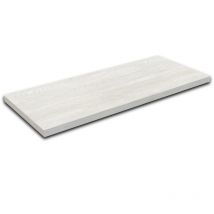 Smmo - Mensola Per Lavabo In Legno Laminato Ghiaccio San Marco fino a 110 cm Profondità 36 cm Scatolato da 10 cm fino a 110 cm Profondità 36 cm