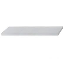 Biacchi Gianfranco - King Home Mensola Tamburata In Mdf Bianco 150X25X5H confezione da 4 pezzi
