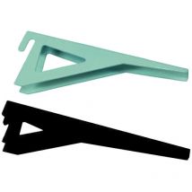 Mensole reggipiano per cremagliera - mm.400 bianco portata kg.50