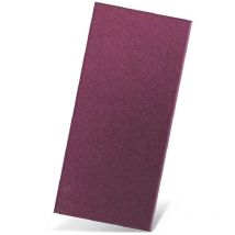 Fleece Feutres abrasifs manuels, 250 x 115 mm, p. Cales à poncer, Non-tissé (Lot de 10) violet - Menzer